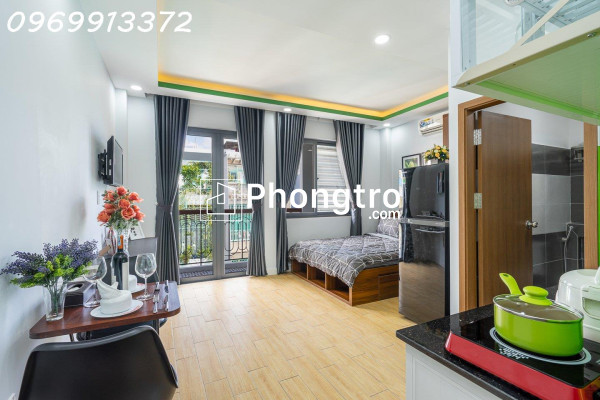 Studio ban công cửa sổ full nt thoáng mát - giá từ 6tr/th đinh bộ lĩnh  quận bình thạnh