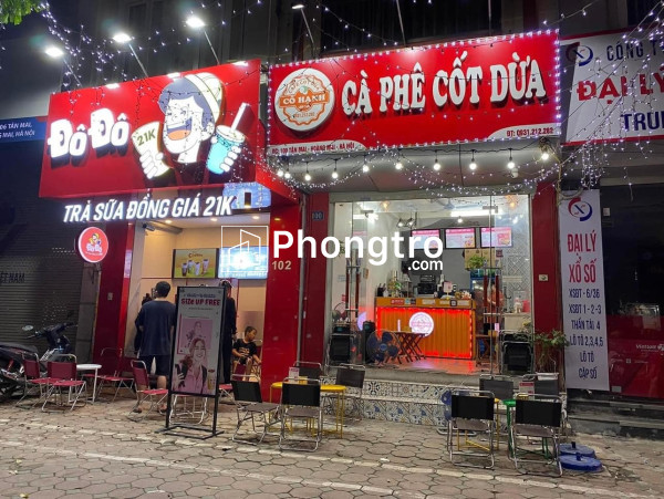 Chính chủ cần cho thuê mặt bằng tầng 1 mặt đường tân mai lớn