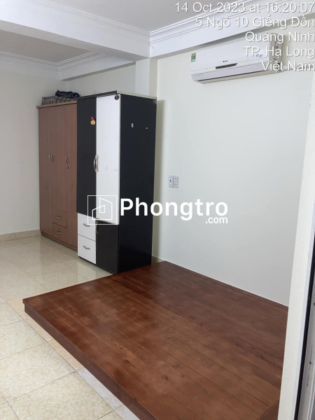 Cho thuê phòng ngõ 10 giếng đồn -tổ 6 khu 1 phường trần hưng đạo