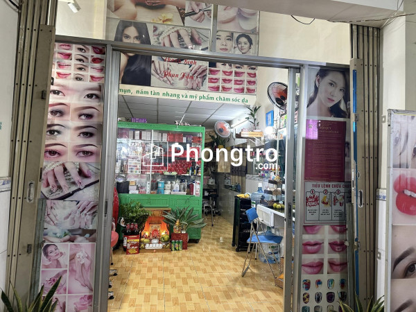 Mình cần sang tiệm tóc kết hợp phun xăm chăm sóc da nail đc 491 lê văn lương tân phong quận 7 hồ