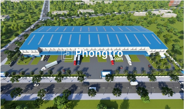 Xây dựng nhà xưởng theo thiết kế, thu hút sản xuất nhiều ngành nghề. kho chứa hàng