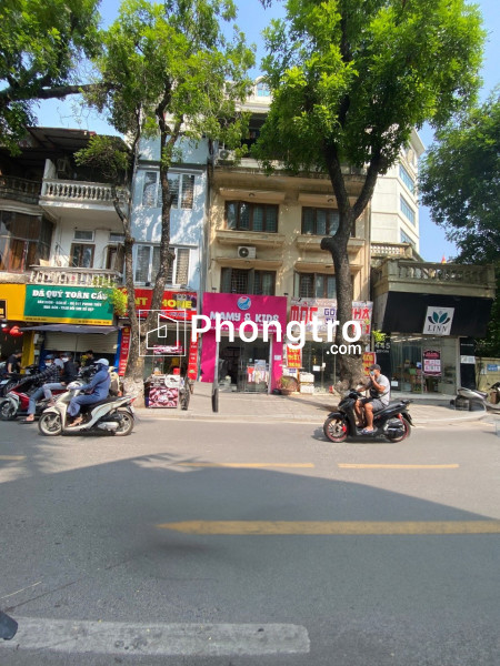 Chính chủ cho thuê nhà mặt phố đội cấn, quận ba đình (hà nội);