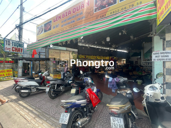 Sang quán hoặc cho thuê lại quán – trường thọ – thủ đức