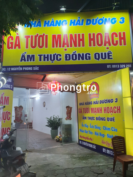 Cần sang nhượng lại nhà hàng tại cầu giấy, hà nội