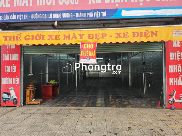 Chính chủ cần cho thuê nhà dài hạn tại đường đại lộ hùng vương đầu tp việt trì.