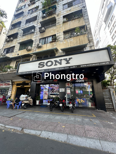Cho thuê nhà mt trần hưng đạo, p. cô giang, q.1 ngang 7.5m chỉ 9xtr