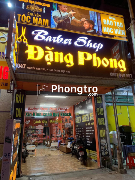 Mình cần sang lại tiệm tóc nam vị trí đắc địa khu vực sầm uất, dân cư tập trung đông đúc, gần chợ