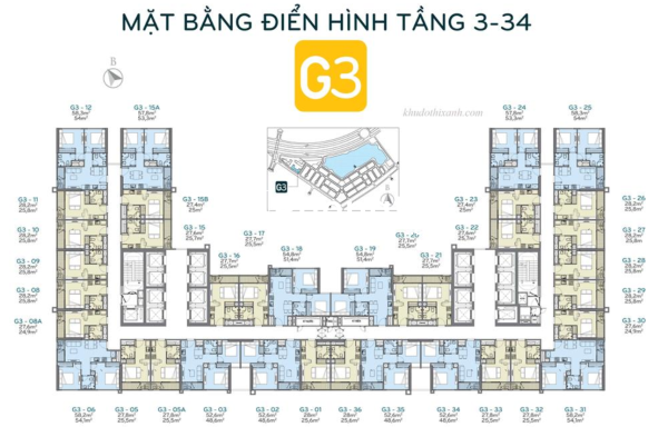 Bán căn hộ Studio tòa G3 Chung cư vinhomes Green Bay