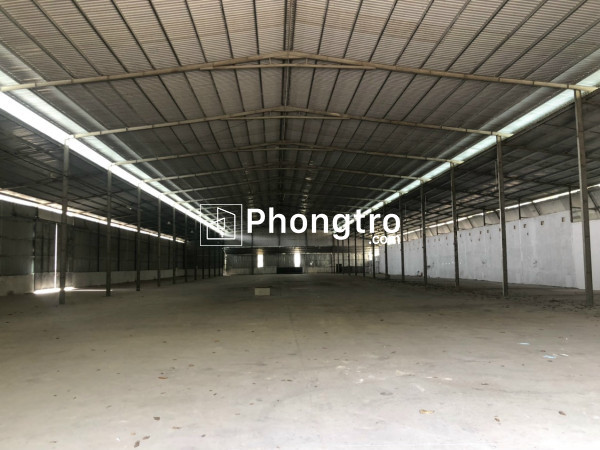 Cho thuê kho xưởng tại vĩnh tân, tân uyên, bình dương - diện tích 2000m² và 3000m², giá 55k/m²