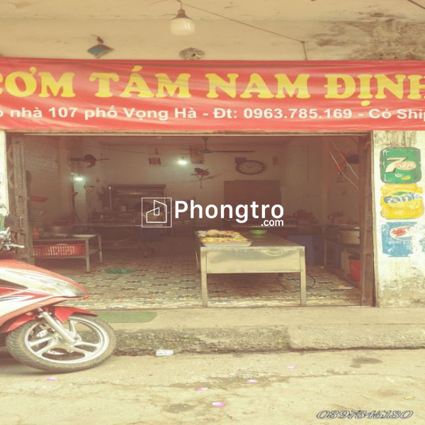 Sang nhượng quán cơm tại 107 phố vọng hà