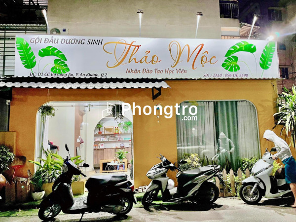 Chính chủ cần sang nhượng tiệm gội đầu dưỡng sinh địa chỉ: quận 2, hồ chí minh