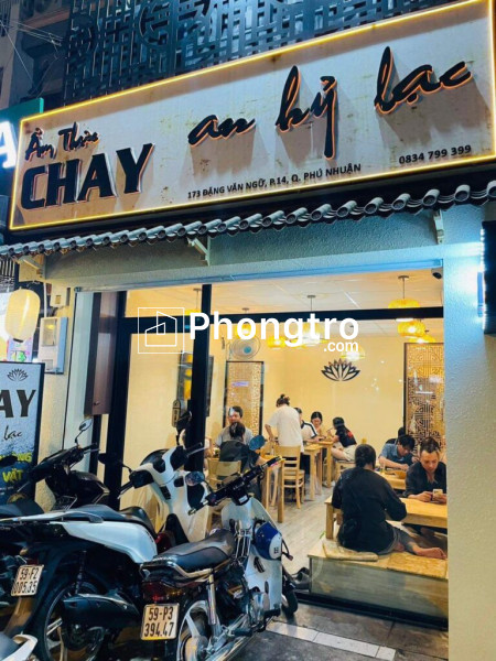 Chuyển nhượng cửa hàng địa chỉ 173 đặng văn ngữ, phường 14, quận phú nhuận, thành phố hồ chí minh