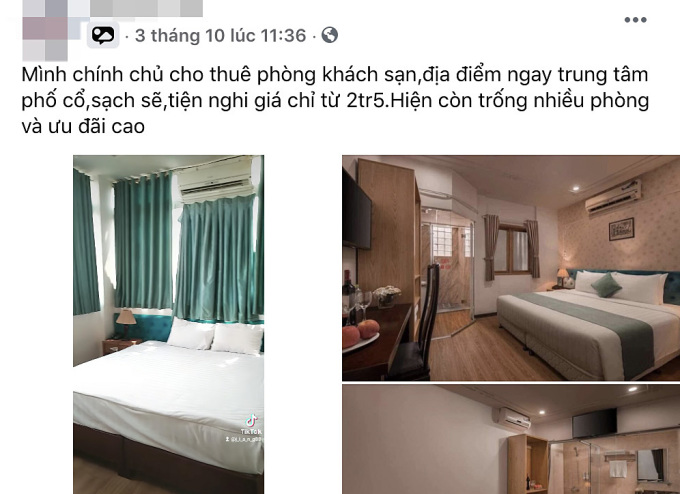 Người ở trọ 'lên đời' khách sạn trong mùa dịch